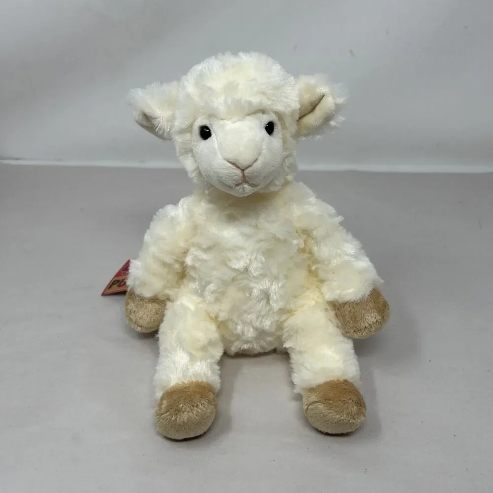 Douglas Pudgies Plush Leah the Lamb Stuffed Animal Canada #7734 New w/Tags 9